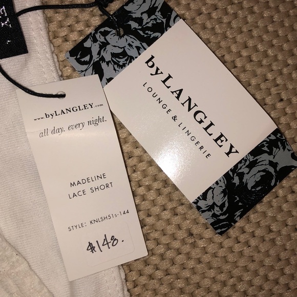 ByLANGLEY Madeline Lace Shorts - Picture 3 of 5